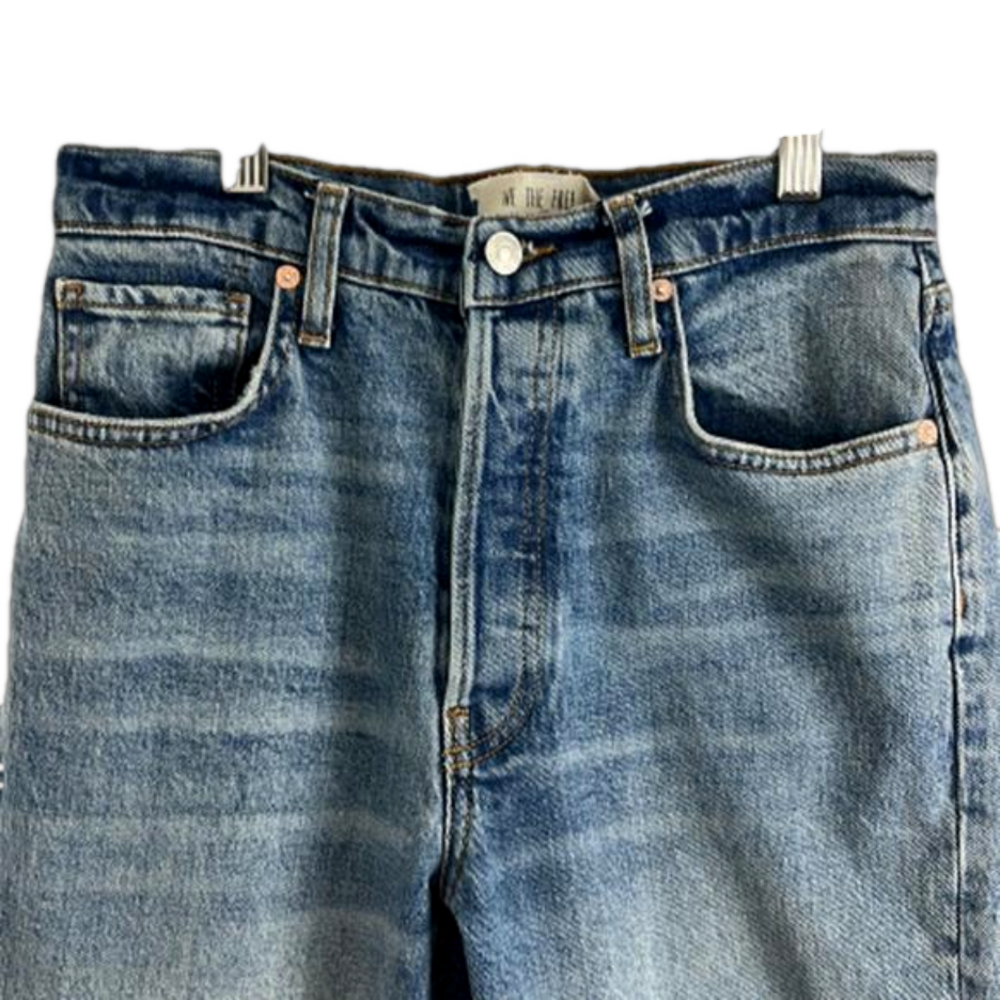 We the Free Distressed Skinny High Rise Jeans